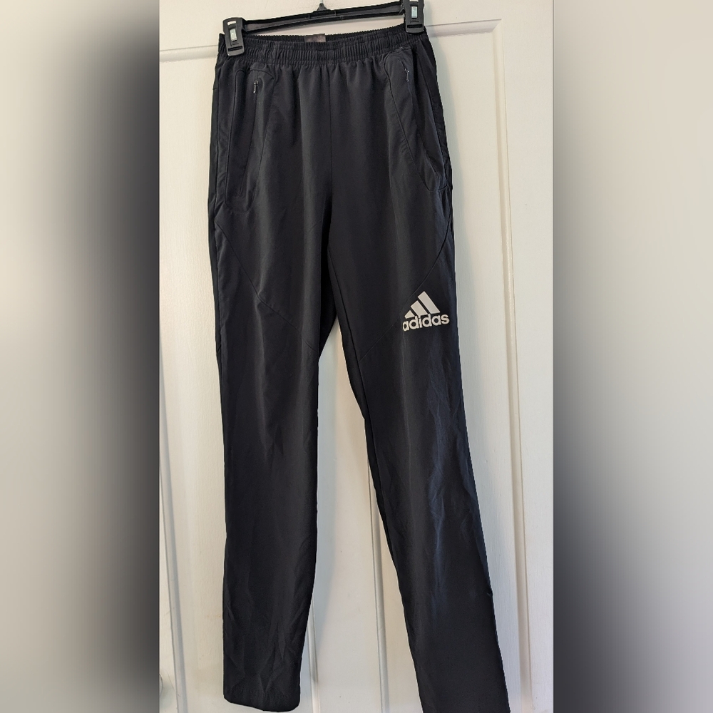 Adidas Women's Athletic Hiking Pants With Zipper Pockets Black Size Small